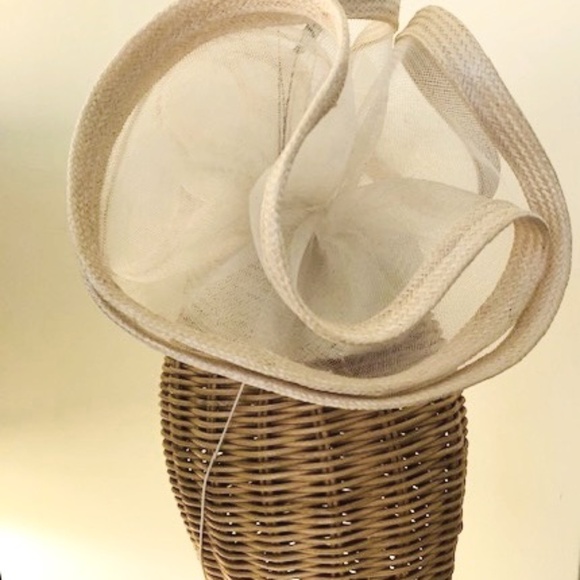 Wedding Hat Fascinator Perfect Ivory Christine A. Moore Design Royal Kate Style